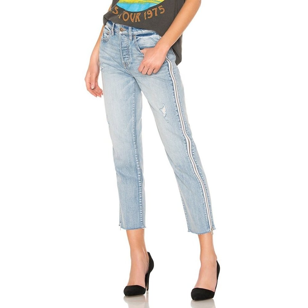 Pistola - High Rise Straight Leg Jeans - Size 24